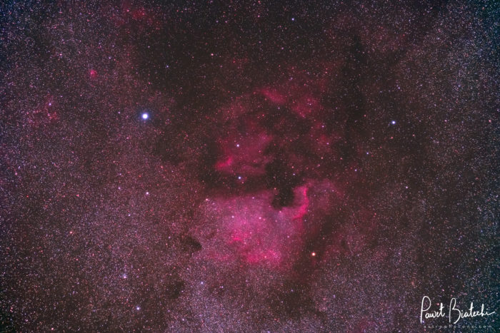 Astrophotography - North America Nebula (NGC 7000, Caldwell 20)